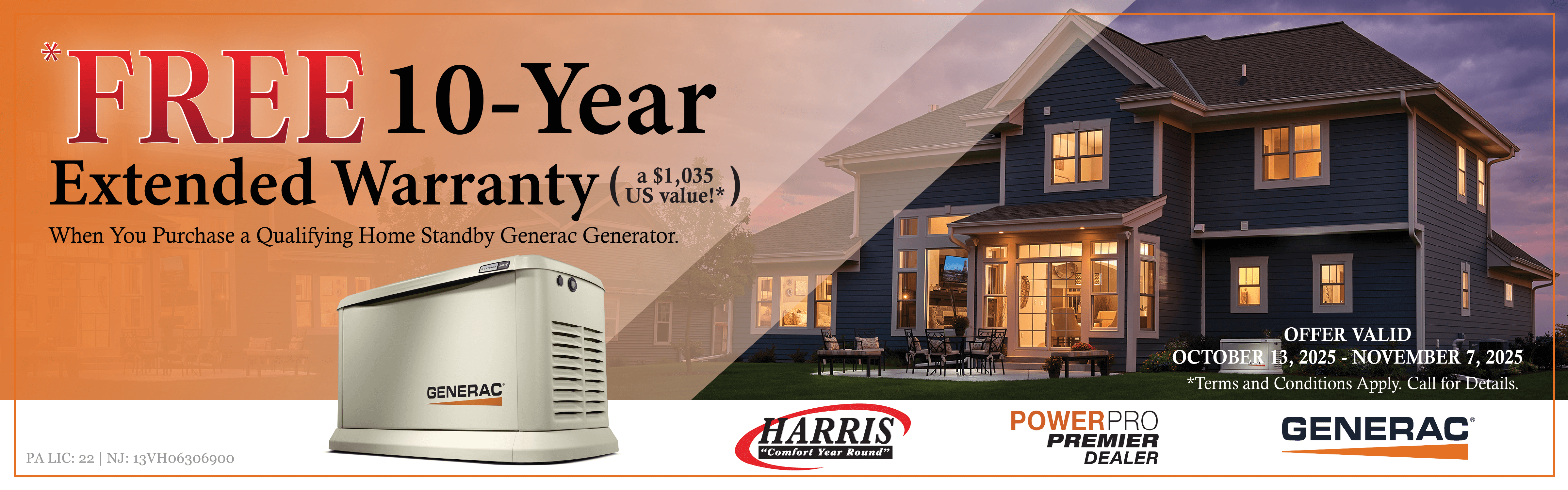 FREE 10-Year Warranty